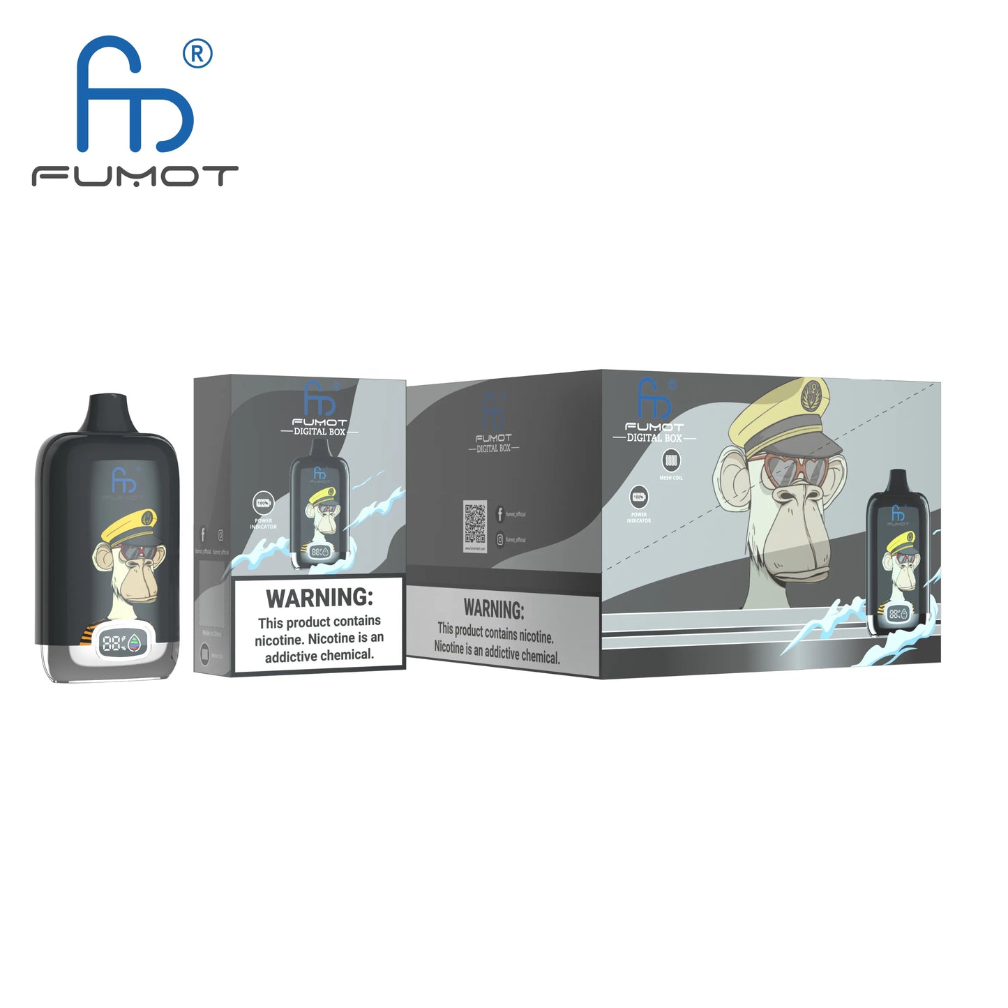 FUMOT DIGITAL BOX 12K Bluesour Raspberry