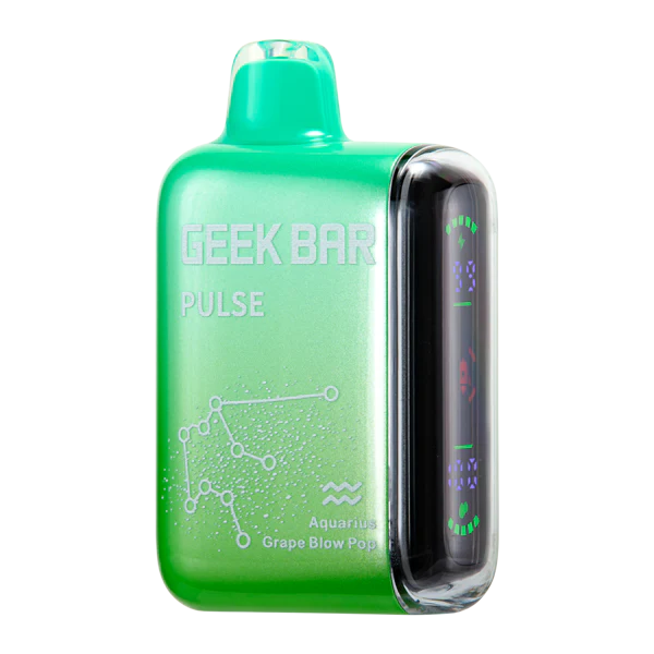 Geek Bar Pulse 15k - GRAPE BLO POP