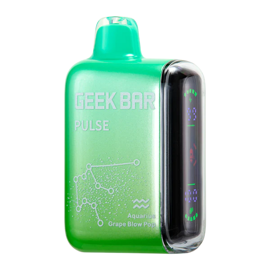 Geek Bar Pulse 15k - GRAPE BLO POP