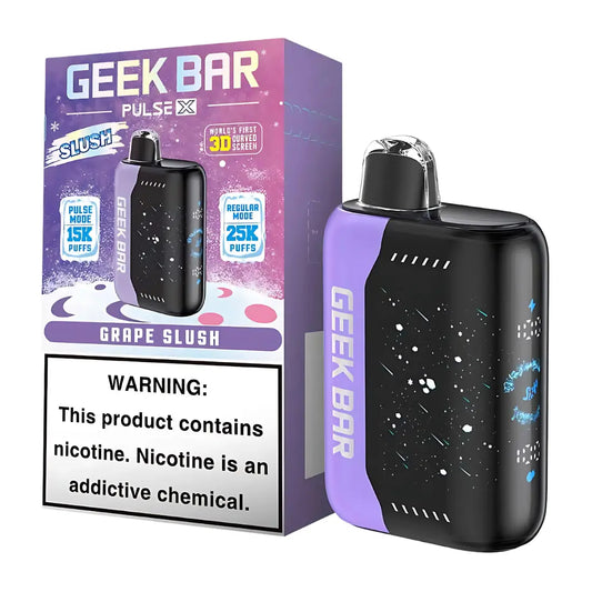 GEEK BAR PULSE X 25K GRAPE SLUSH