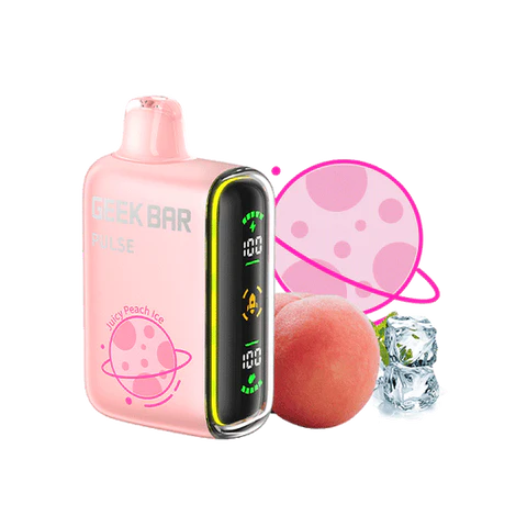 Geek Bar Pulse 15k - Juicy Peach Ice