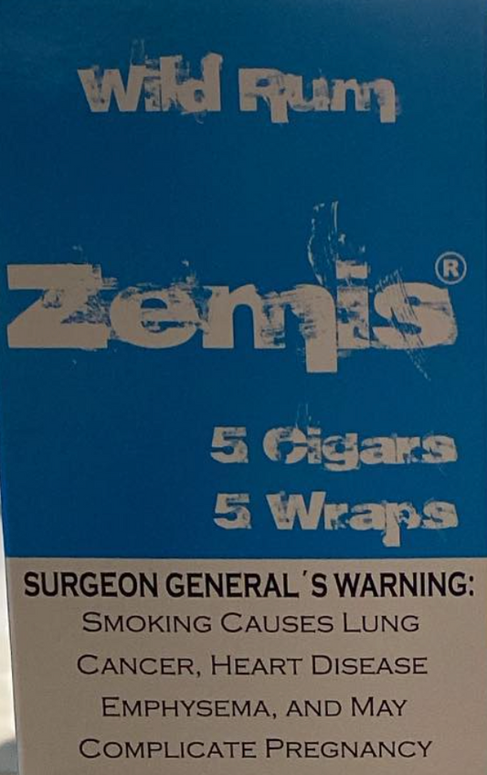 ZEMIS WILD RUM Cigars and Wraps
