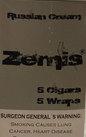ZEMIS RUSSIAN CREAM Cigars and Wraps