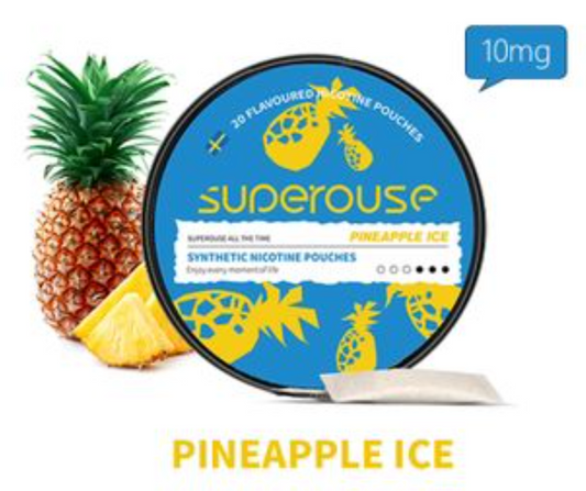 SUPEROUSE POUCHES 10mg - PINEAPPLE ICE