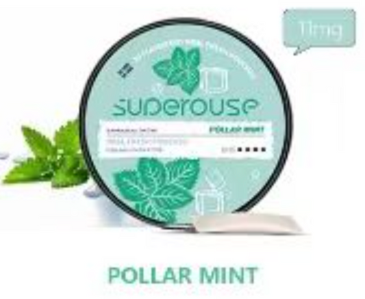 SUPEROUSE POUCHES 11mg - POLAR MINT