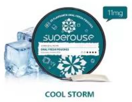 SUPEROUSE POUCHES 11mg - COOL STORM