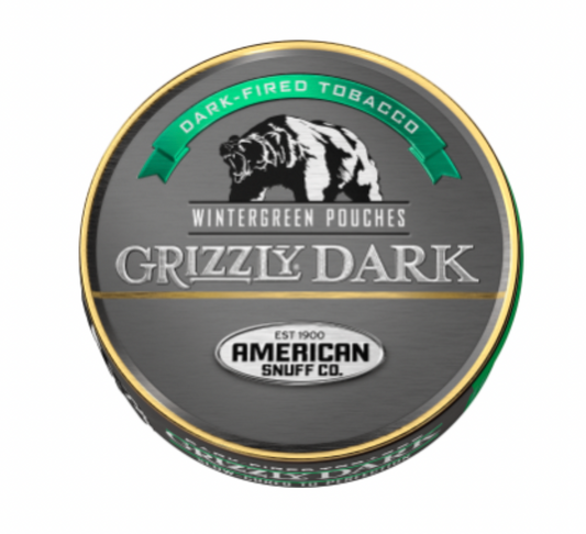 GRIZZLY - DARK WINTERGREEN POUCHES