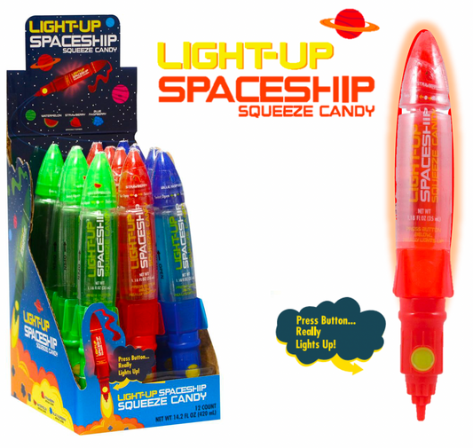 GLO-SPACESHIP SQUEEZE CANDY