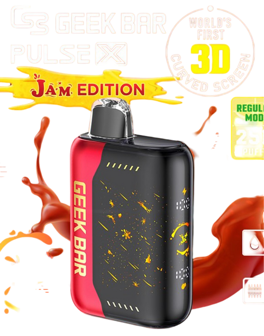 GEEK BAR PULSE X 25K Strawberry Jam