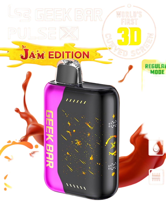 GEEK BAR PULSE X 25K Raspberry Jam