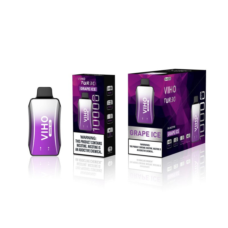 VIHO TURBO 10K Disposable - GRAPE ICE