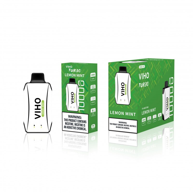 VIHO TURBO 10K Disposable - LEMON MINT