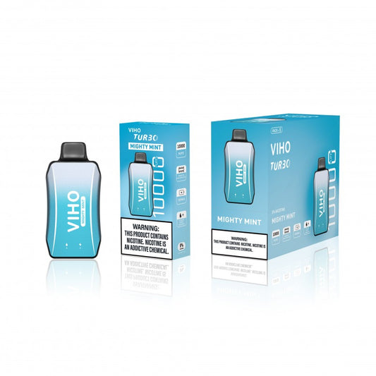 VIHO TURBO 10K DISPOSABLE - MIGHTY MINT