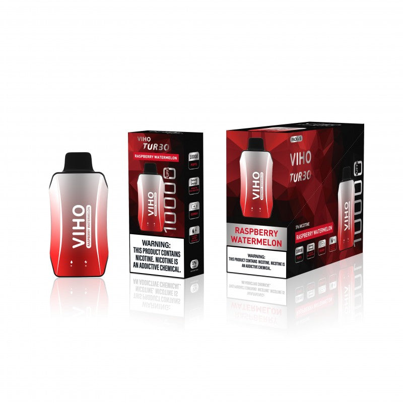 VIHO TURBO 10K Disposable - RASPBERRY WATERMELON