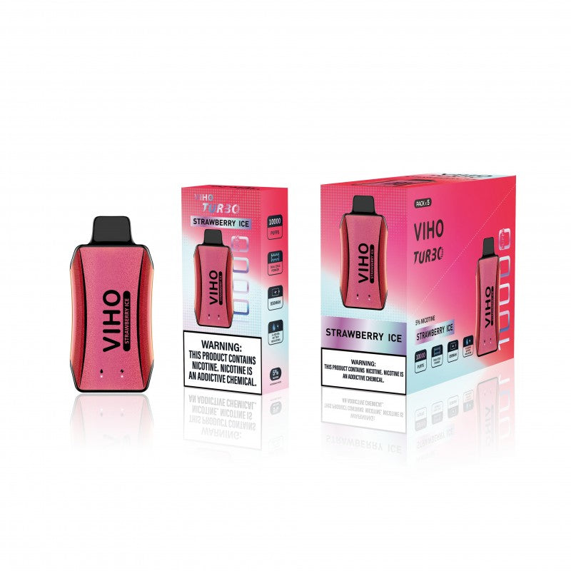 VIHO TURBO 10K Disposable - STRAWBERRY ICE