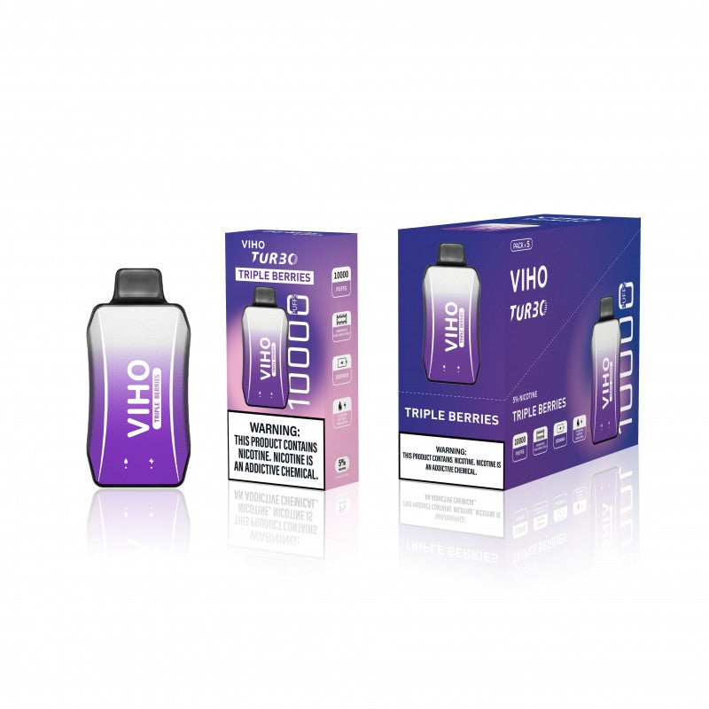 VIHO TURBO 10K Disposable - TRIPLE BERRIES