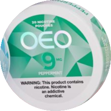 OEO POUCHES 9MG - PEPPER MINT
