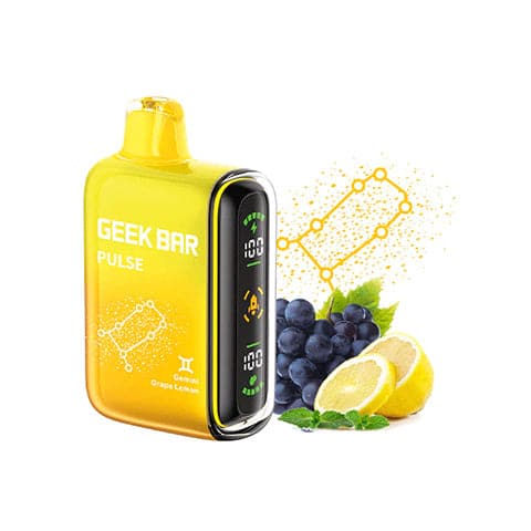 Geek Bar Pulse 15k - Grape Lemon (Gemini)