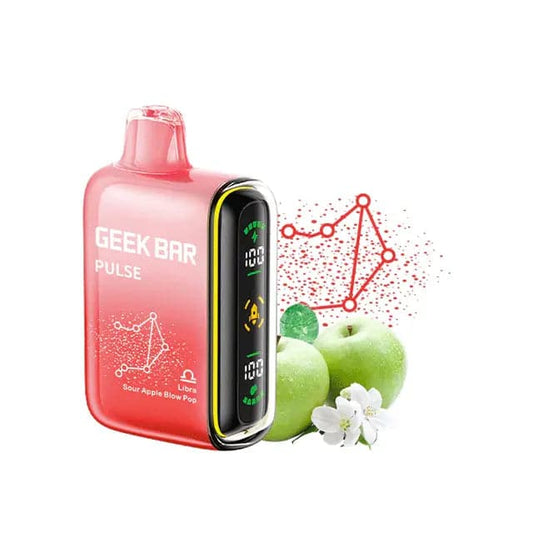 Geek Bar Pulse 15k - Sour Apple Blow Pop (Libra)